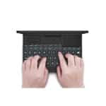 Typing on the GPD Pocket 3 mini laptop