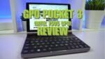 GPD Pocket 3 Mini Laptop med Intel-processor og dobbelte højttalere til fyldig lyd.