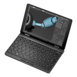 One Netbook Mix 3s Plus - Front View using AutoCAD