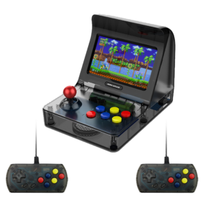 Coolbaby  RS-07 Retro Arcade Angled Photo with two controllers playing Sonic