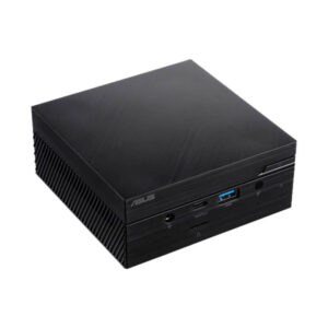 ASUS PN50 AMD Ryzen Mini PC - Van voren gezien onder een hoek