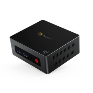 Beelink GK Mini Intel NUC Windows PC - Vista frontal en ángulo