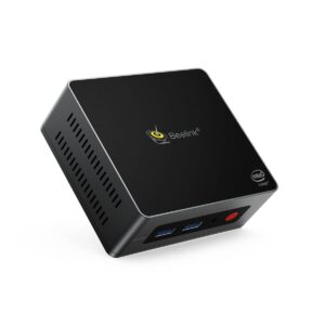 Beelink GK Mini Intel NUC Windows PC - Mostrato di lato inclinato