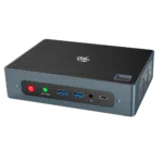 Beelink GTi 10 Windows Intel NUC Mini PC   Showing from the front with Power Button CMOS Reset Button 2x USB Type A 3 35mm HeadphoneMicrophone Jack and USB Type C