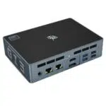 Beelink GTi 10 Windows Intel NUC Mini PC   Showing from the rear IO with dual ethernet ports hdmi dp and usb ports
