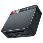 Beelink SER3 Ryzen 7 Mini PC pokazany od tyłu pod kątem