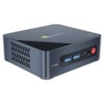 Beelink U59 Intel NUC kantoor PC - afgebeeld vanaf links