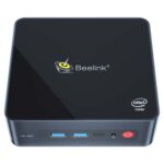 Komputer biurowy Beelink U59 Intel NUC - pokazany od góry pod kątem