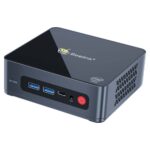 Beelink U59 Intel NUC Office PC - pokazany z przodu pod kątem