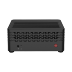 MINISFORUM H31 Mini PC - Shown from front, tilted angle