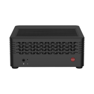 MINISFORUM H31 Mini PC - Darstellung von vorne, geneigter Winkel