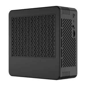 MINISFORUM H31 Mini-PC - Staand afgebeeld