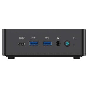 MinisForum JB95 Windows 10 HTPC - Shown from the front