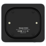 MinisForum X35G Windows Intel NUC Mini PC - Shown from the bottom