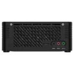 MinisForum EliteMini X500 Windows 10 Mini Computer   Shown from the left side