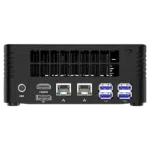 MinisForum EliteMini X500 Windows 10 Mini Computer   Shown from the front back