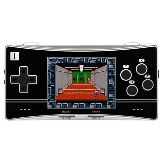 Image showing RG300X Black from the front