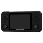 ANBERNIC RG351M Matte Black   Shown from the front