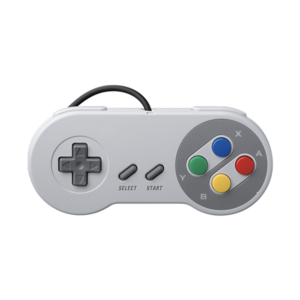 Controller USB simile allo SNES per il gioco retro di DroiX