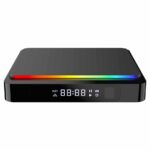 X4 PRO Digital Signage Android BOX - Afgebeeld vanaf de voorkant