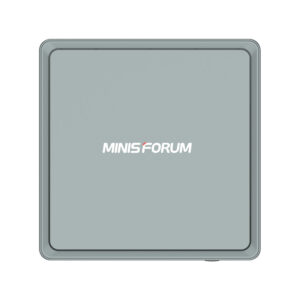 MinisForum DeskMini UM350 Ryzen Mini PC vist fra toppen