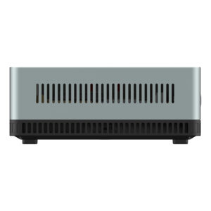 MinisForum DeskMini UM350 Ryzen Mini PC getoond vanaf de zijkant