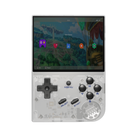 ANBERNIC RG35XX White Front View