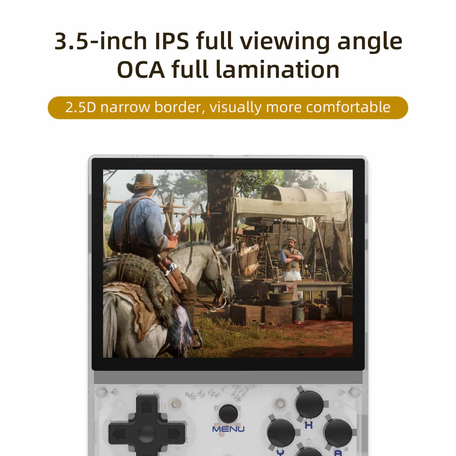 ANBERNIC RG35XX 35 inch IPS full angle