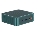 Beelink SER6 Pro side and front view of the device