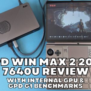 GPD WIN MAX  2 2023 7640U Översikt