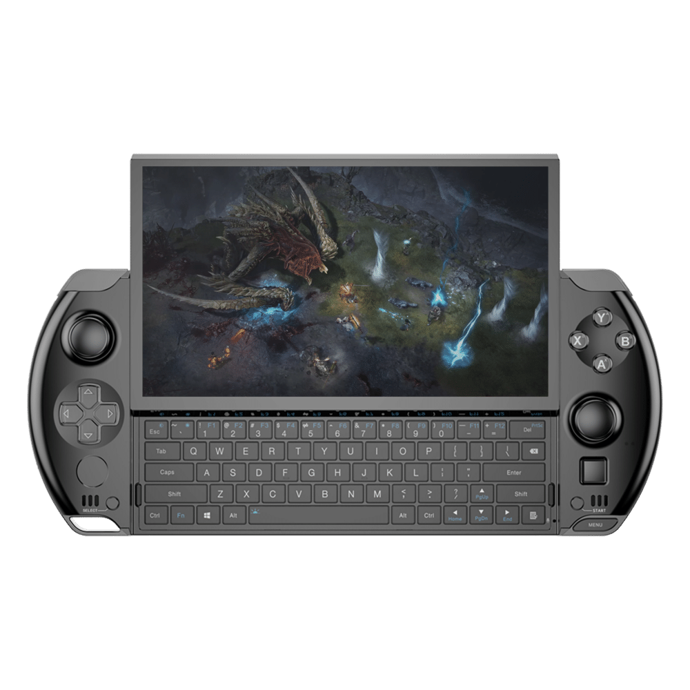 GPD Win 4 2023 Zwart Vooraanzicht