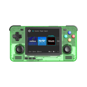 Retroid Pocket 2S Verde Claro Renderizado Frontal