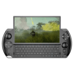 GPD Win 4 (2024) Leistung: Ausgestattet mit AMD Ryzen 7 8840U CPU und AMD Radeon 780M GPU, die mit 8 Kernen, 16 Threads, einer CPU-Taktfrequenz von bis zu 5,1 GHz und einer GPU-Taktfrequenz von 2.700 MHz Hochgeschwindigkeits-Gaming-Leistung bieten.