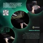 The GPD Win Max 2 2024 showcases an all metal Apple style unibody design crafted from 6061 aluminum emphasizing durability and sleek aesthetics It integrates RDNA3 architecture for its graphics ensuring high performance gaming and visual processing capabilities