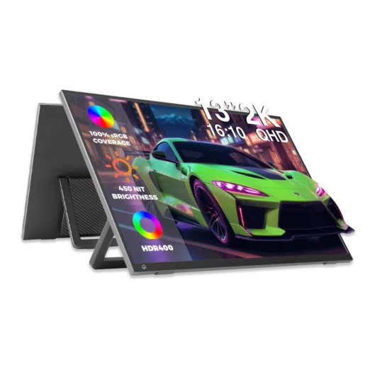 DroiX PM13 Render showing a green racing car