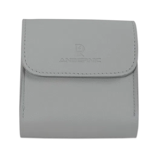 RG35XXSP leather case   A stylish and durable protective cover designed for the RG35XXSP handheld gaming console Made from high quality leather this case features a sleek black exterior with a soft inner lining to prevent scratches It offers secure storage with a magnetic closure and has precise cutouts for easy access to all buttons and ports