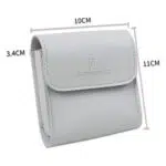 RG35XXSP leather case   A premium protective cover designed for the RG35XXSP handheld gaming console Made from high quality leather it measures 11 cm in length 10 cm in width and 34 cm in height The case features a sleek design with a soft inner lining to prevent scratches and a magnetic closure for secure storage