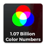 1.07 Billion Colour Key Feature