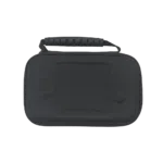 Anbernic Cube case in black featuring a compact and sleek design with a durable textured exterior for enhanced grip The case includes custom fitted foam inserts to securely hold the Anbernic gaming console and accessories ensuring protection during travel