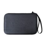 A black protective carrying case for the ONEXPLAYER handheld gaming device. The case has a textured exterior with the ONEXPLAYER logo embossed on the front. It features a zipper closure and a wrist strap for easy carrying.